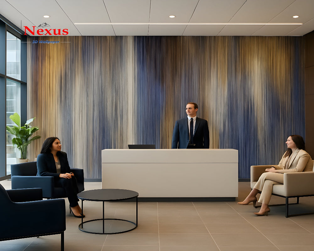 3D Wallpaper Linear Luxe